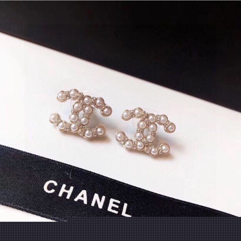 Ch*el earrings